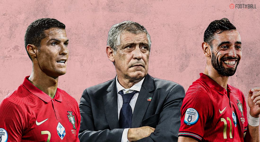 ronaldo, fernando santos, bruno fernandes