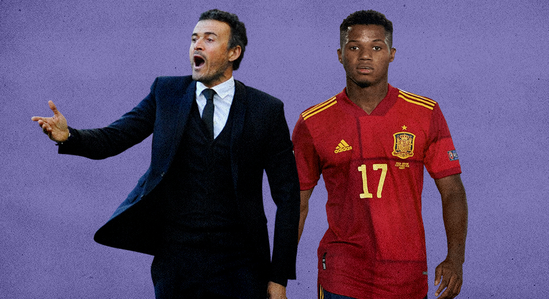 fati luis enrique euro 2020