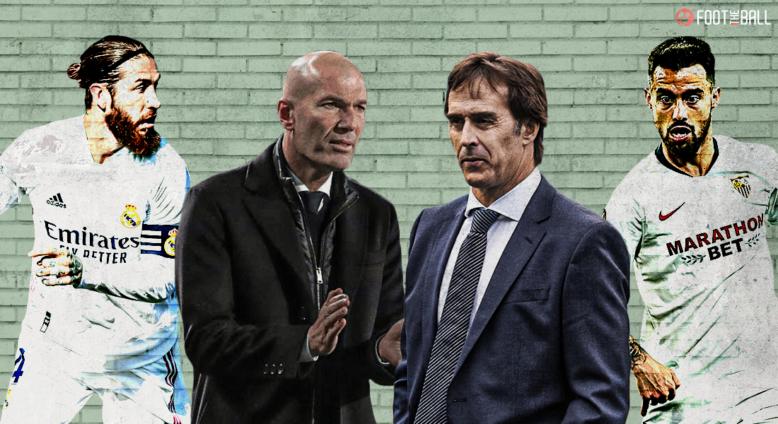 Segio ramos, zidane, lopetegui,