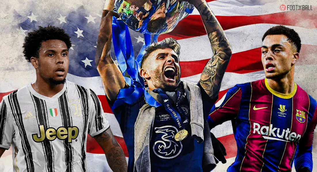 pulisic first american to win UCL