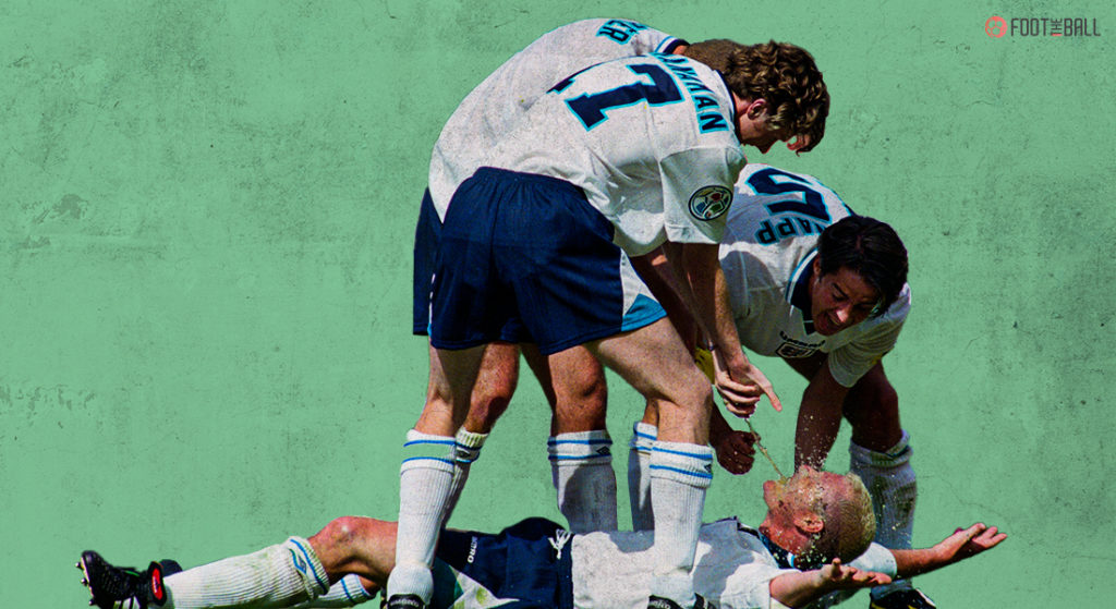Explained Gazza's Legendary Dentist Chair Celebration At Euro 1996