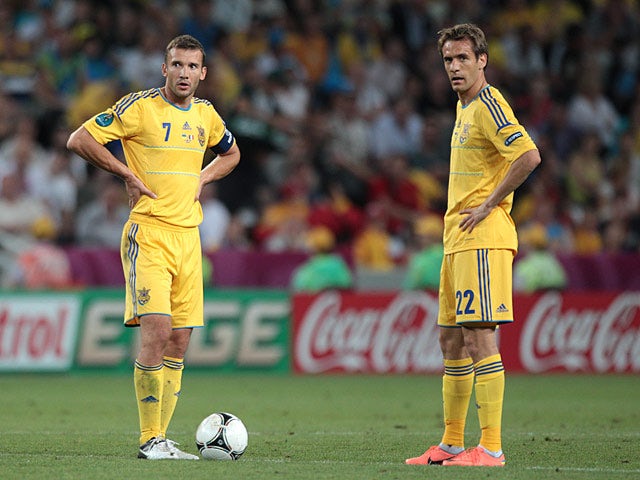 Ukraine Shevchenko Euro 2012