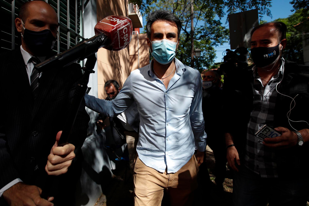 Leopoldo Luque came out with a press conference to defend himself
