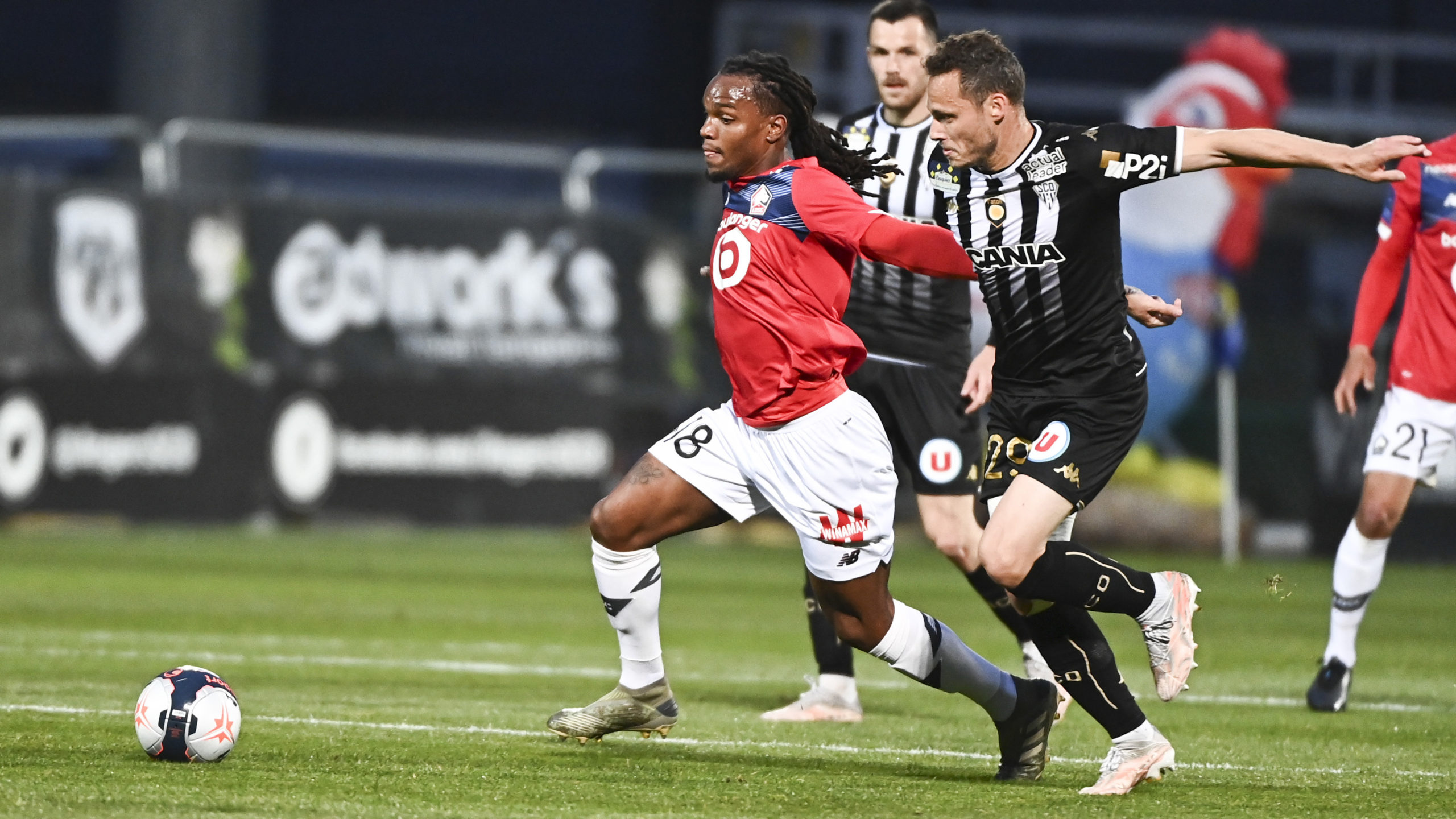 Angers vs Lille report