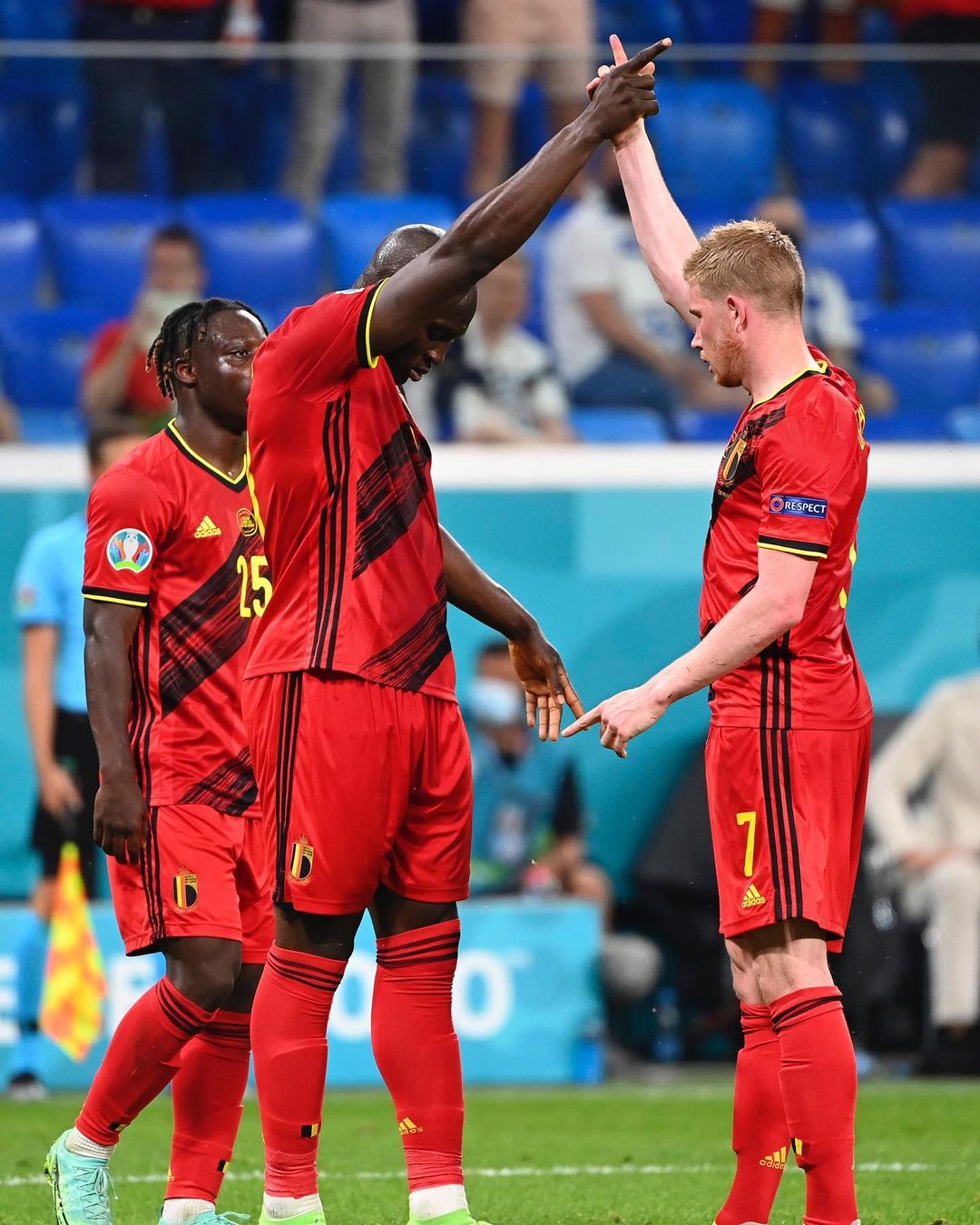 Kevin De Bruyne and Lukaku