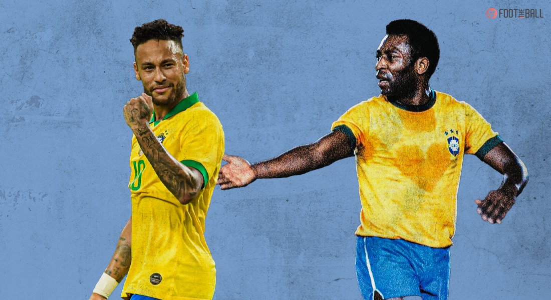 Neymar Pele's record