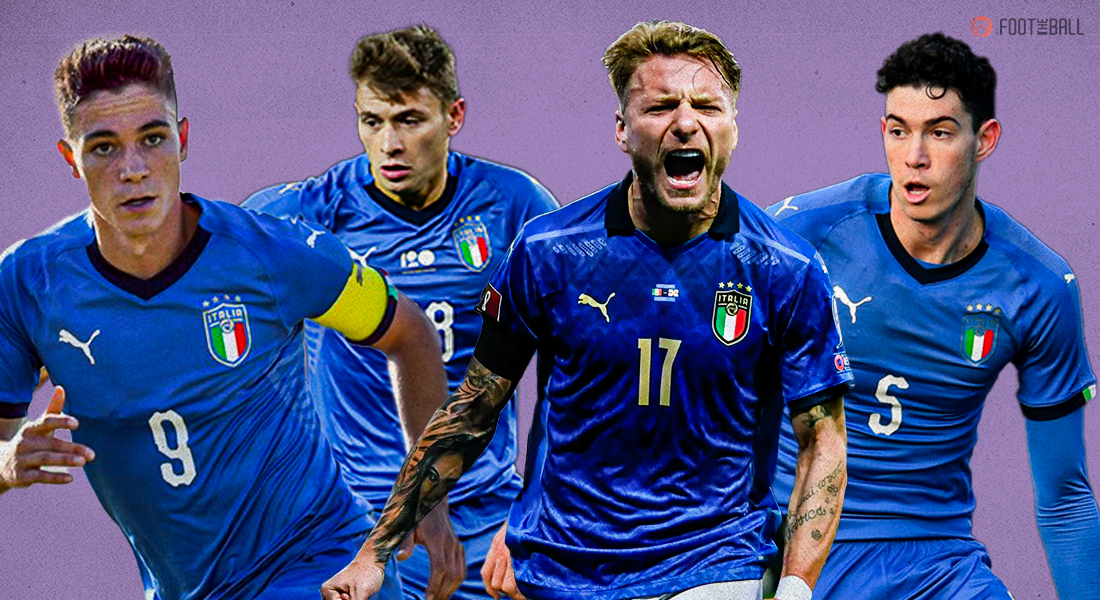 GIACOMO RASPADORI, CIRO IMMOBILE, ANDREA BELOTTI, NICO BARELLA