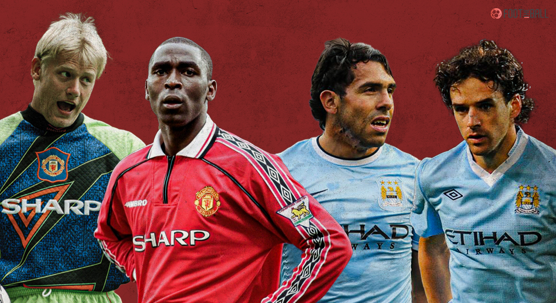 From Carlos Tevez to Andy Cole - Meet the players who played for both  Manchester United and Manchester City
