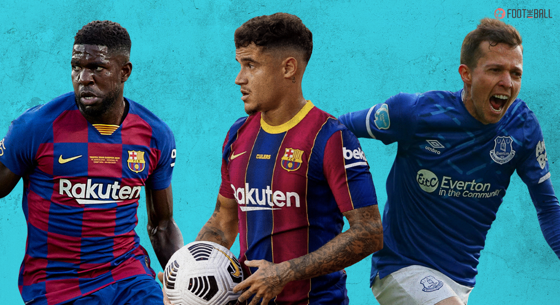 Samuel Umtiti, Philippe Coutinho, Bernard