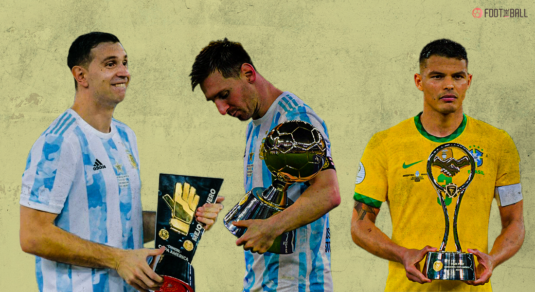 Copa America 21 The Award Winners From The Tournament