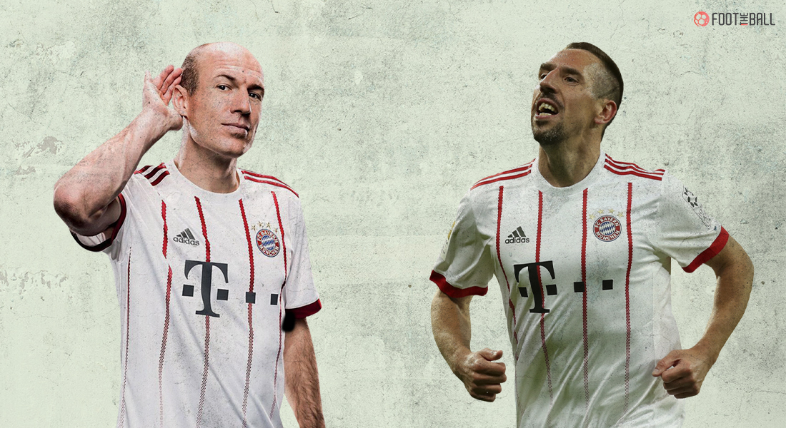 Arjen Robben and Frank Ribery