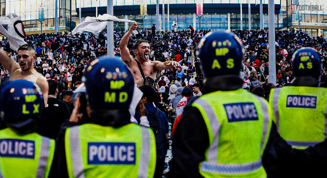 Fans Break Into Wembley