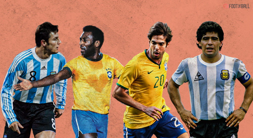 Brazil Vs Argentina HeadToHead Over The Years Wins, Defeats, Titles