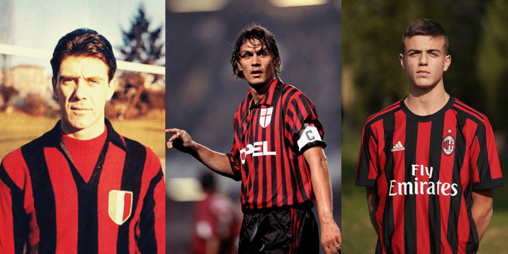 Cesare Maldini, Paolo Maldini, Daniel Maldini