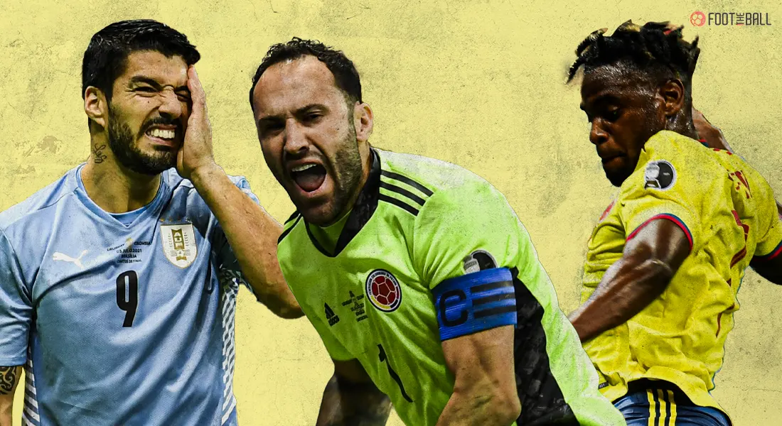 Uruguay vs colombia