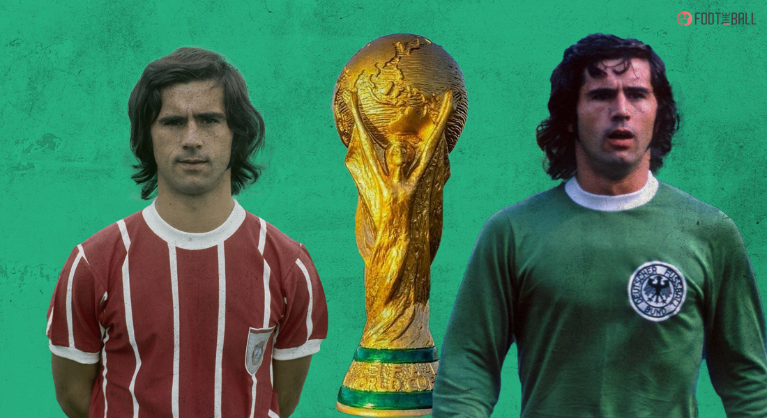 Gerd Muller's iconic Germany soccer jersey