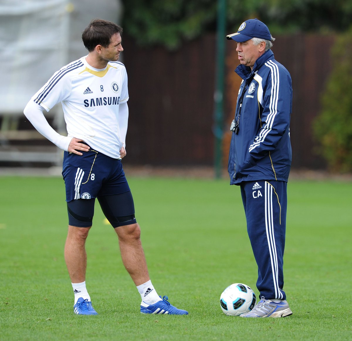 Ancelotti and Lampard