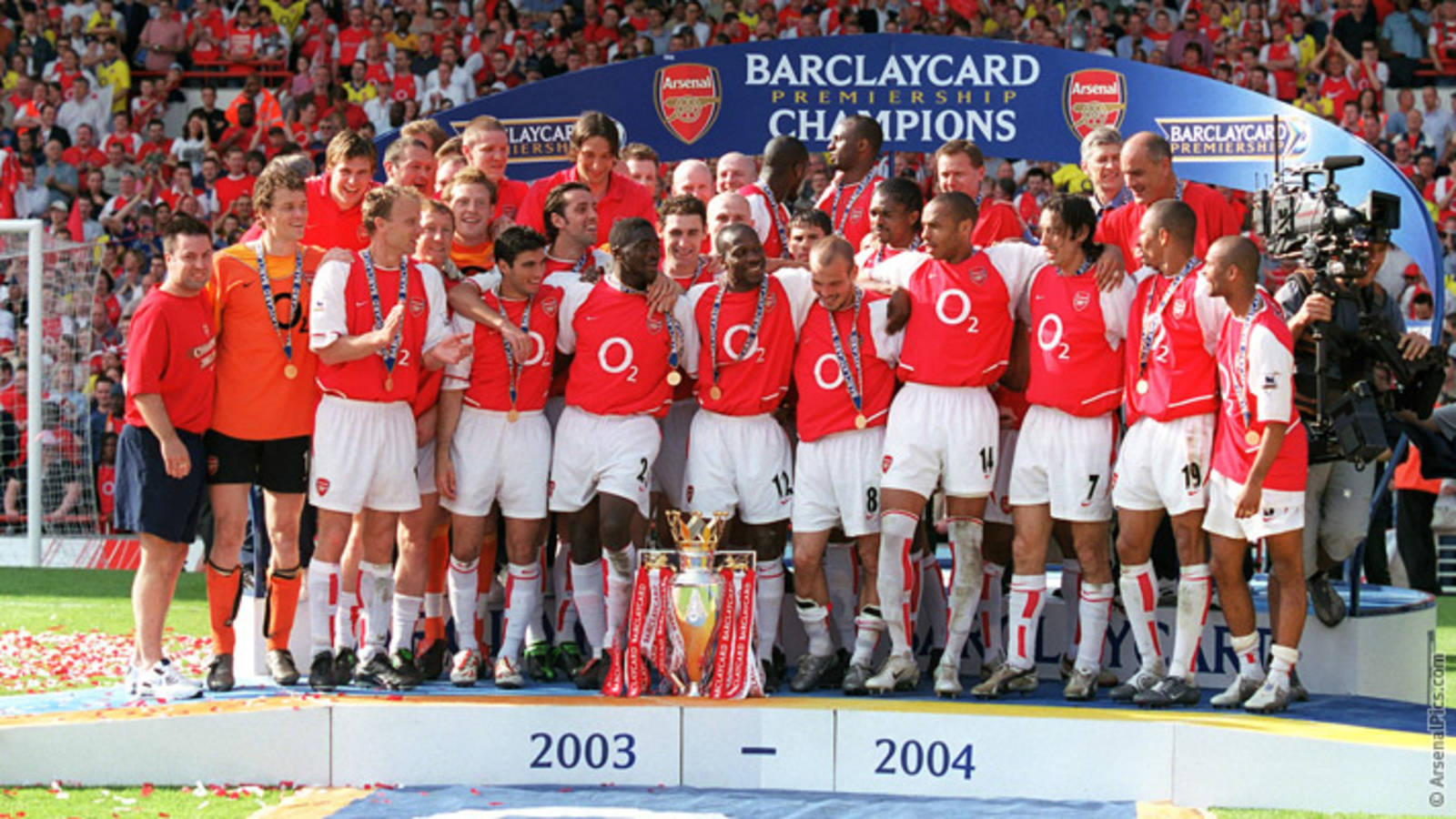 Arsenal 2003-04 premier league winning squad