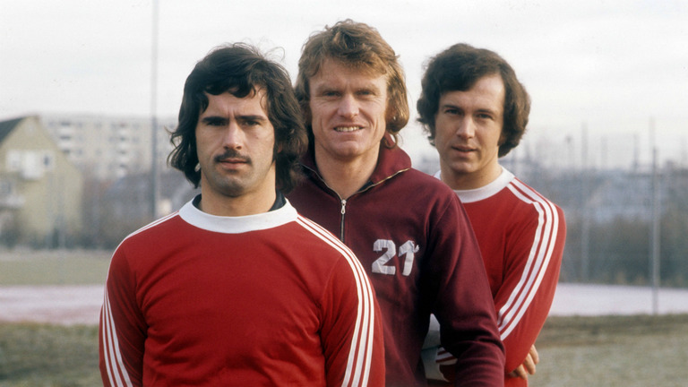 Gerd Muller, Sepp Maier, Franz Beckenbauer