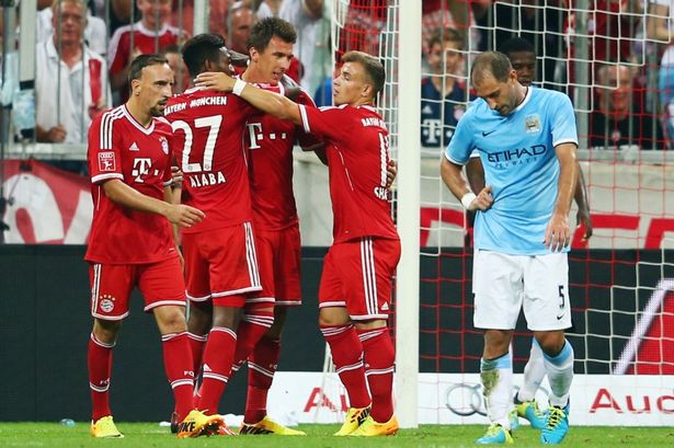 Mandzukic against Manchester City