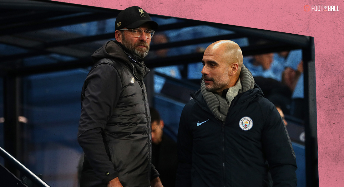 Pep Guardiola vs Jurgen Klopp