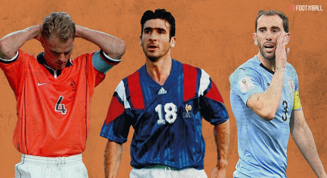 Frank de Boer, Eric Cantona, Diego Godin