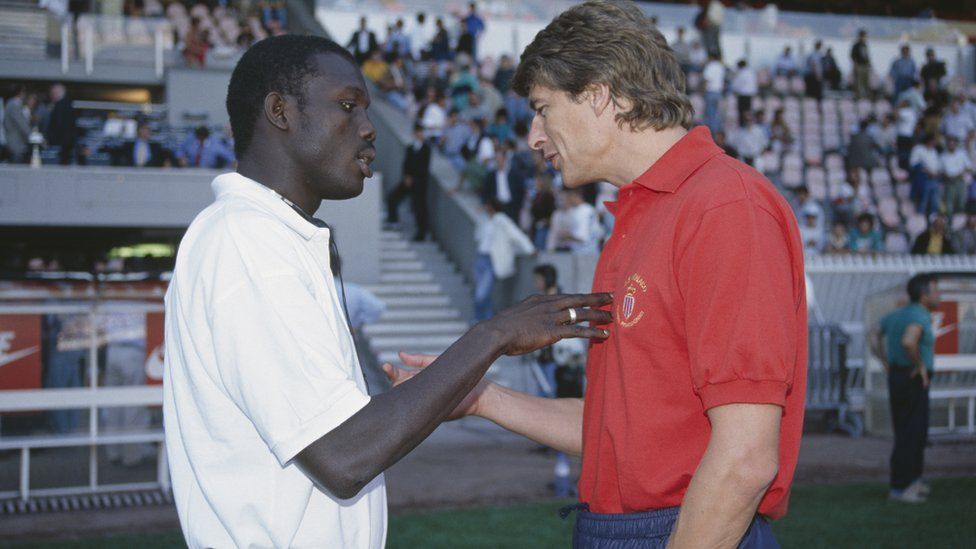 George Weah, Arsene Wenger