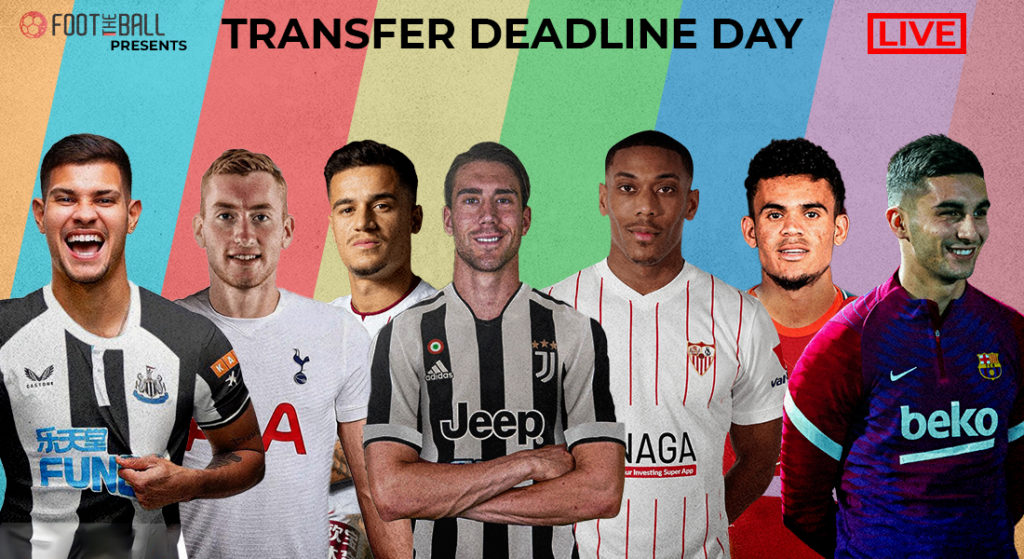LIVE Winter Transfer Deadline Day Major Player Movements In Market