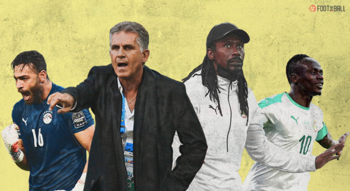 Mohamed Abou Gabal, Carlos Queiroz, Aliou Cisse, Sadio Mane