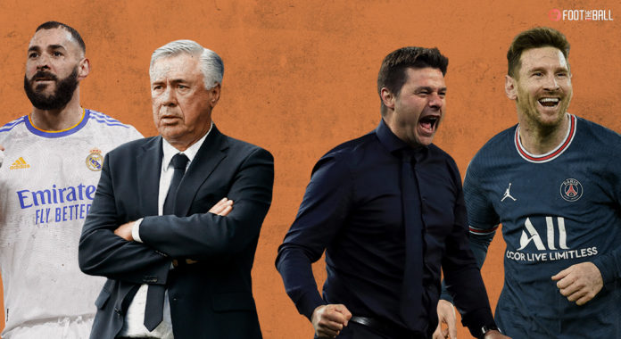 match preview real madrid vs psg Karim Benzema, Carlo Ancelotti, Mauricio Pochettino, Lionel Messi