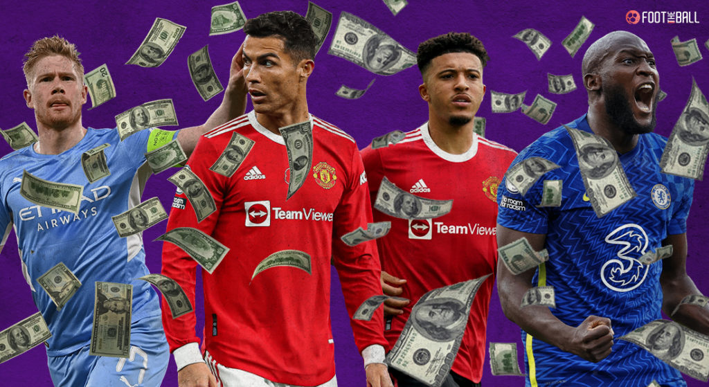 The Top Ten Highest Paid Players In The Premier League