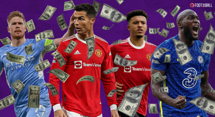 highest paid players PL Premier League