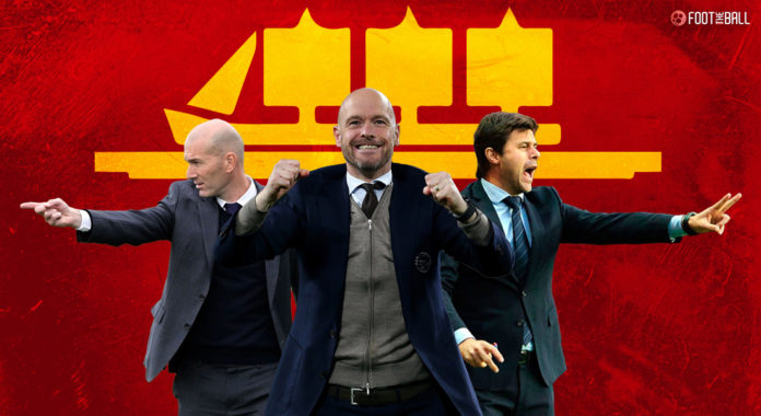 Zinedine Zidane, Erik ten Hag, Mauricio Pochettino