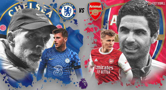 Match Preview - Chelsea V Arsenal Thomas Tuchel, Mason Mount, Martin Odegaard, Mikel Arteta