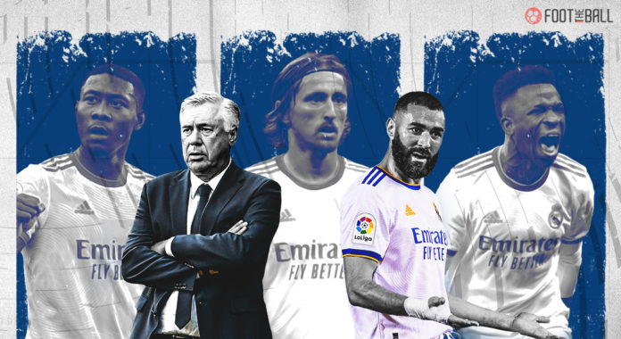 Real Madrid, Carlo Ancelotti, Karim Benzema, Vinicius Jr, David Alaba,
