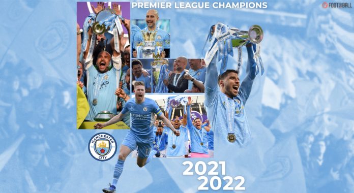 man city premier league champions 2021-22