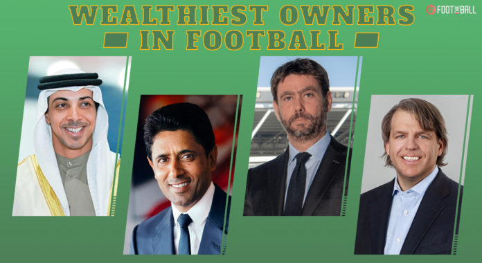 Sheikh Mansour, Nasser Al-Khelaifi, Andrea Agnelli, Todd Boehly