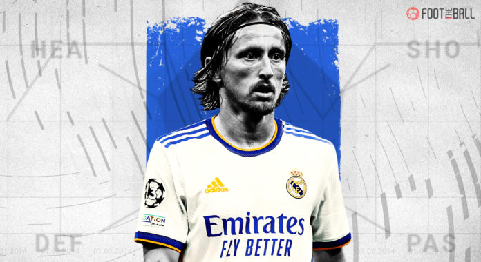Luka Modric Real Madrid Los Blancos