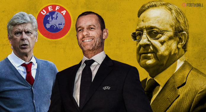 Arsene Wenger, Aleksandr Ceferin, Florentino Perez