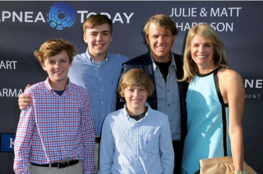 Todd Boehly with his family