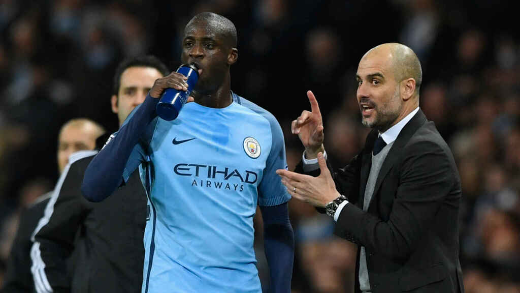 Yaya Toure, Pep Guardiola