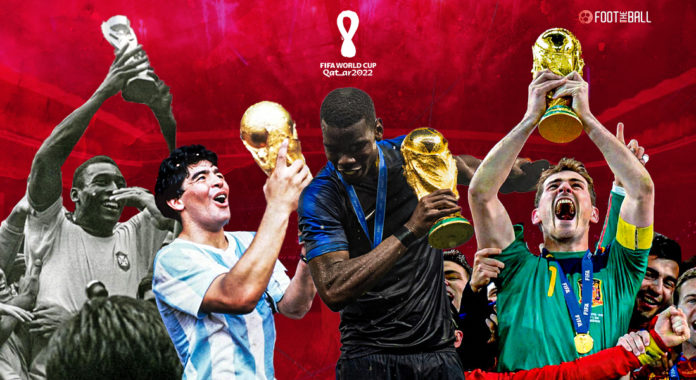 All FIFA World Cup Winners. 