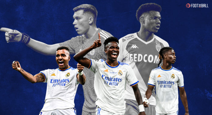 Gabriel Slonina, Aurelien Tchouameni, Vinicius Jr, Rodrygo, Eduardo Camavinga