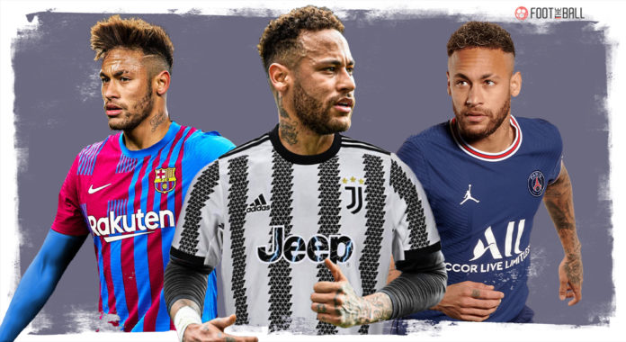 Neymar PSG, Juventus, Barcelona