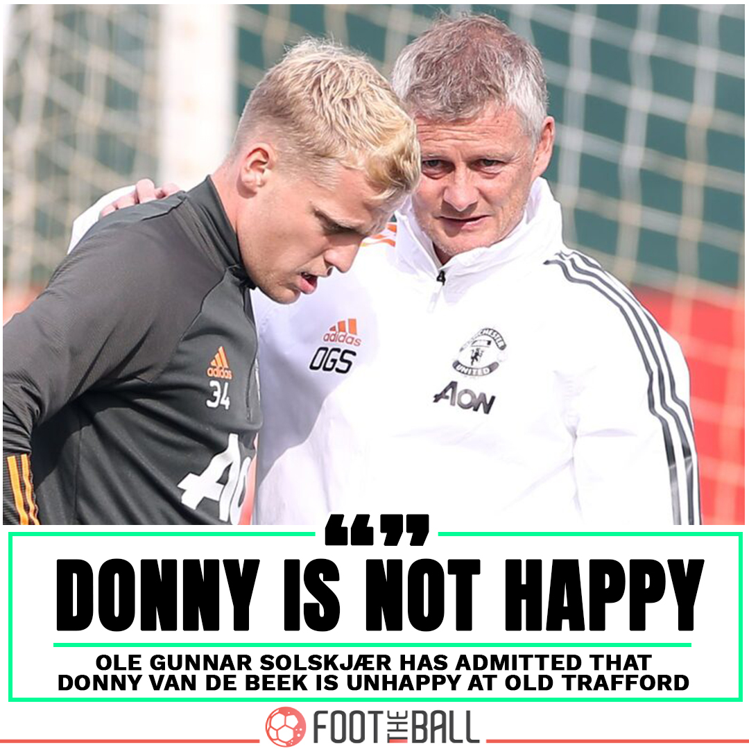 donny van de beek and ole