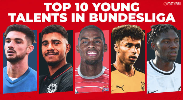 Top 10 Young Talents in Bundesliga Kerim Calhanoglu, Ansgar Knauff, Ryan Gravenberch, Karim Adeyemi, Faride Alidou