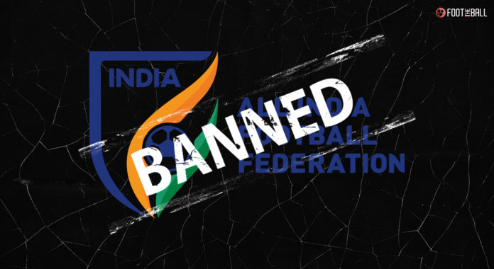 AIFF Indian football banned FIFA AFC