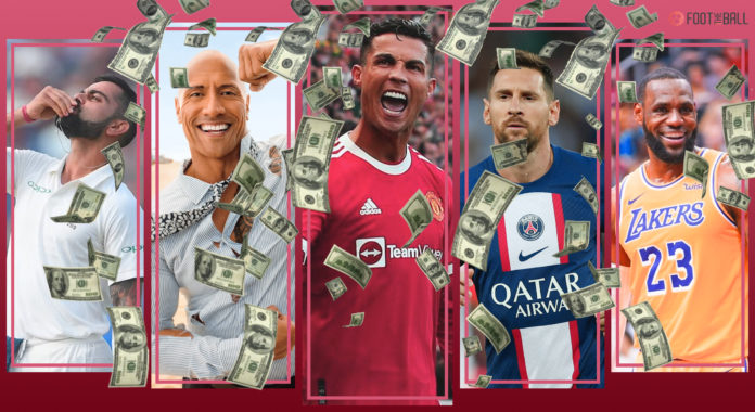 Highest earning athletes 2022