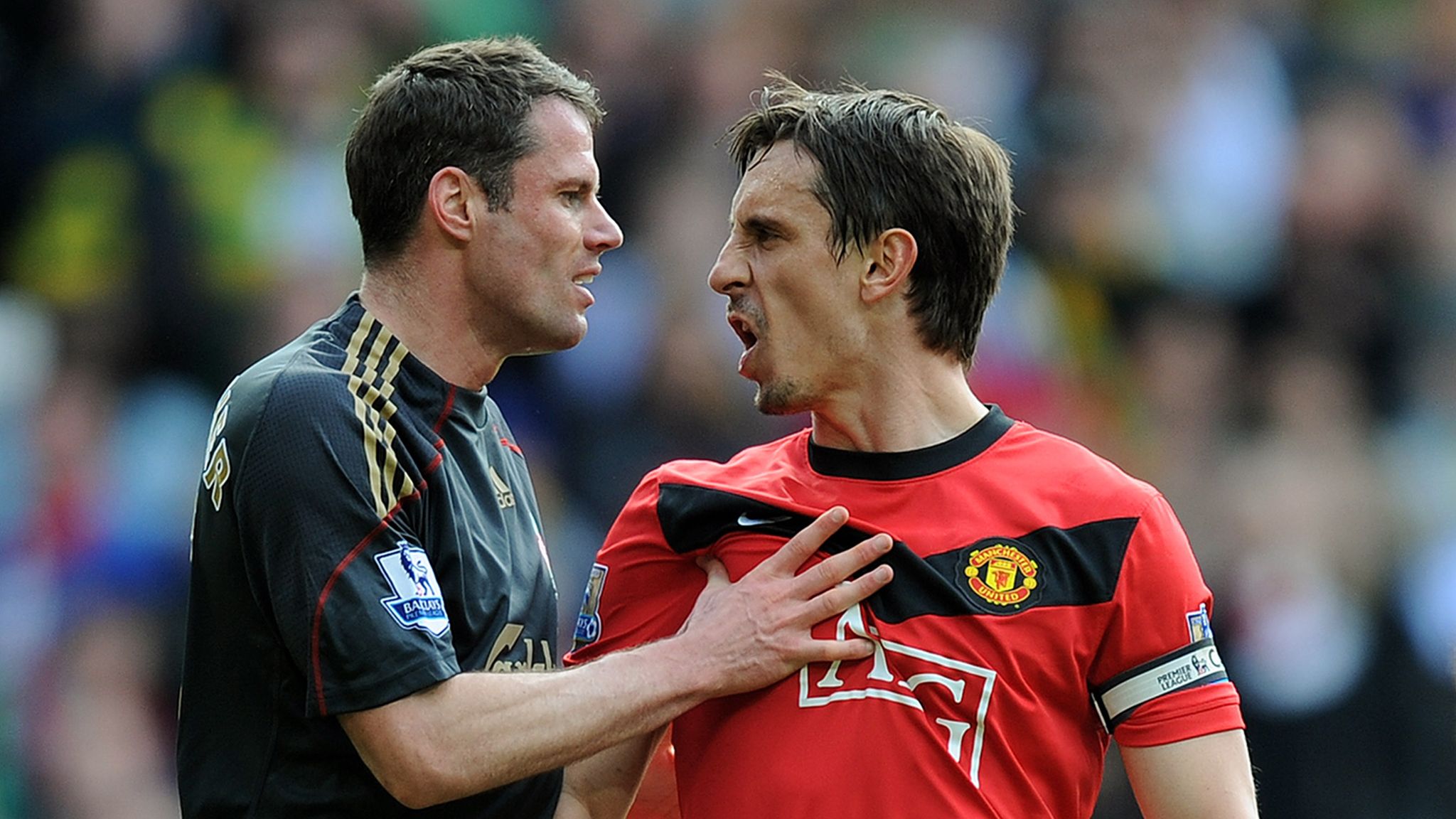 carragher vs neville