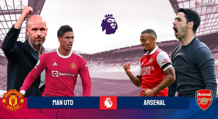 Man Utd vs Arsenal 2022 prediction